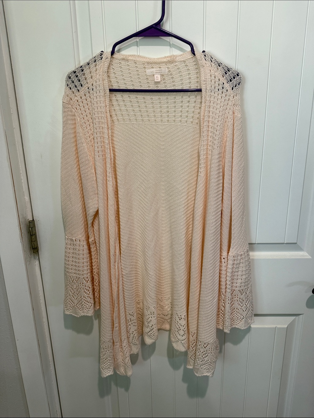 Peach Cardigan